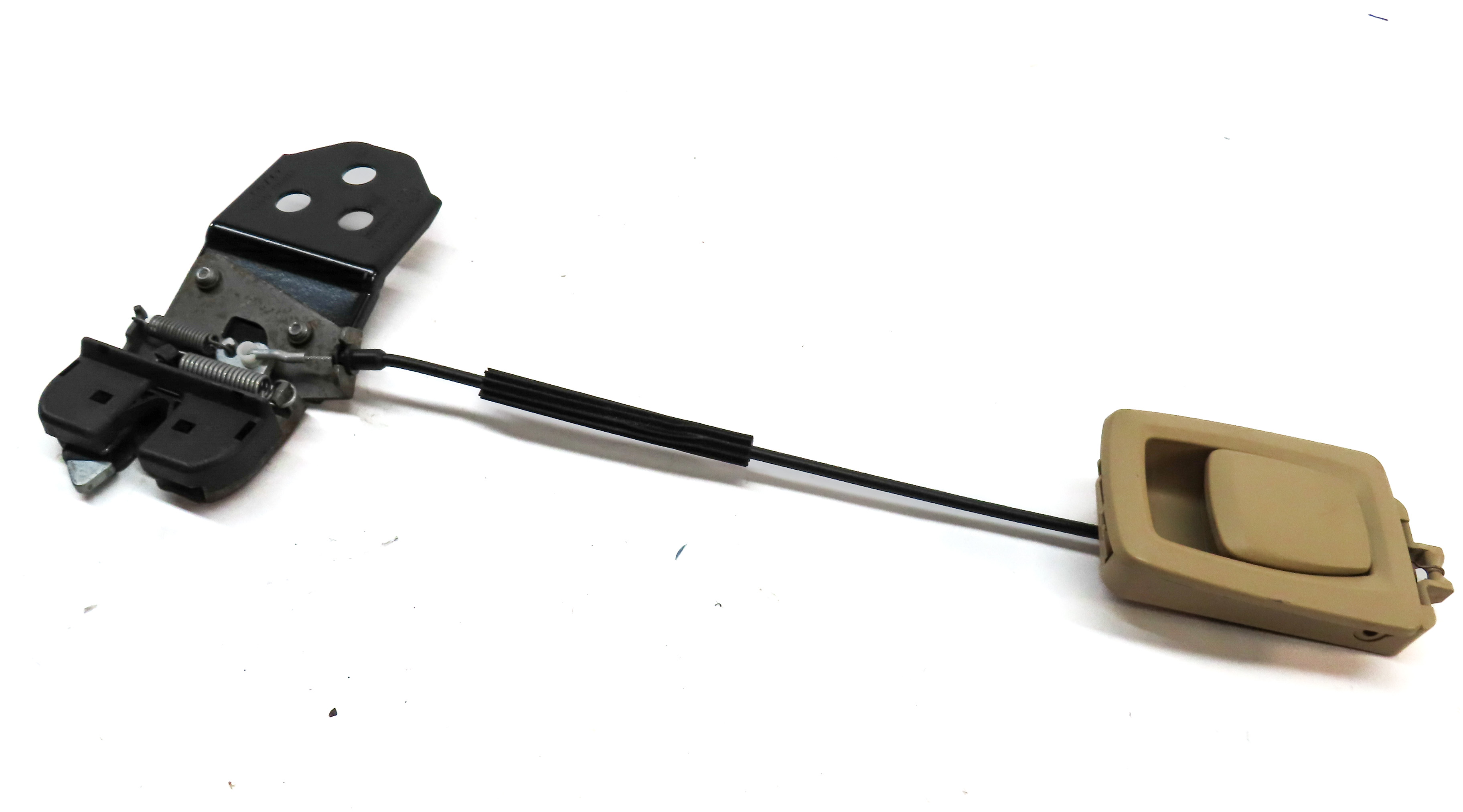 2010 BMW 535IGT (F07) REAR RIGHT SEAT BACK RELEASE LATCH HANDLE LEVER (Beige) — exact item pictured